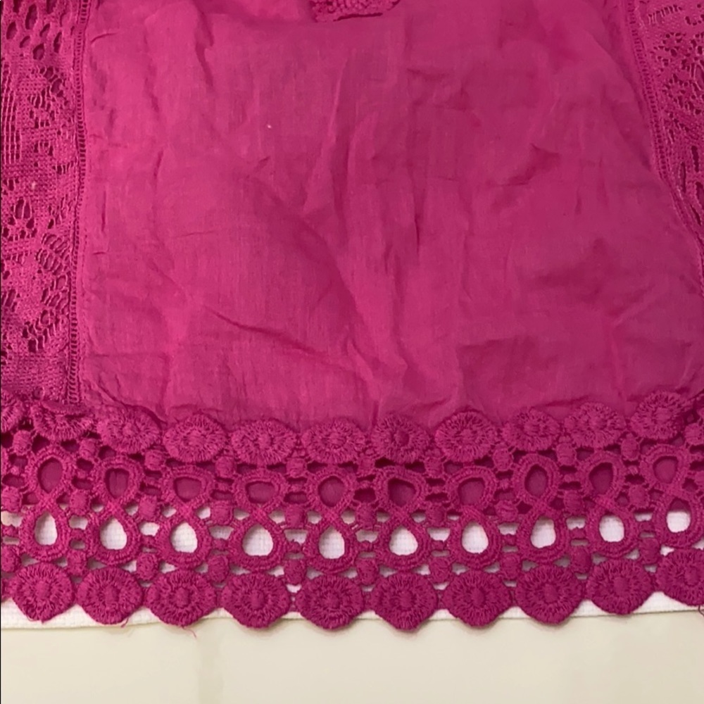 S.R.Fashion Swimsuit Cover-Up PINK Size Large NWT - Picture 3 of 6